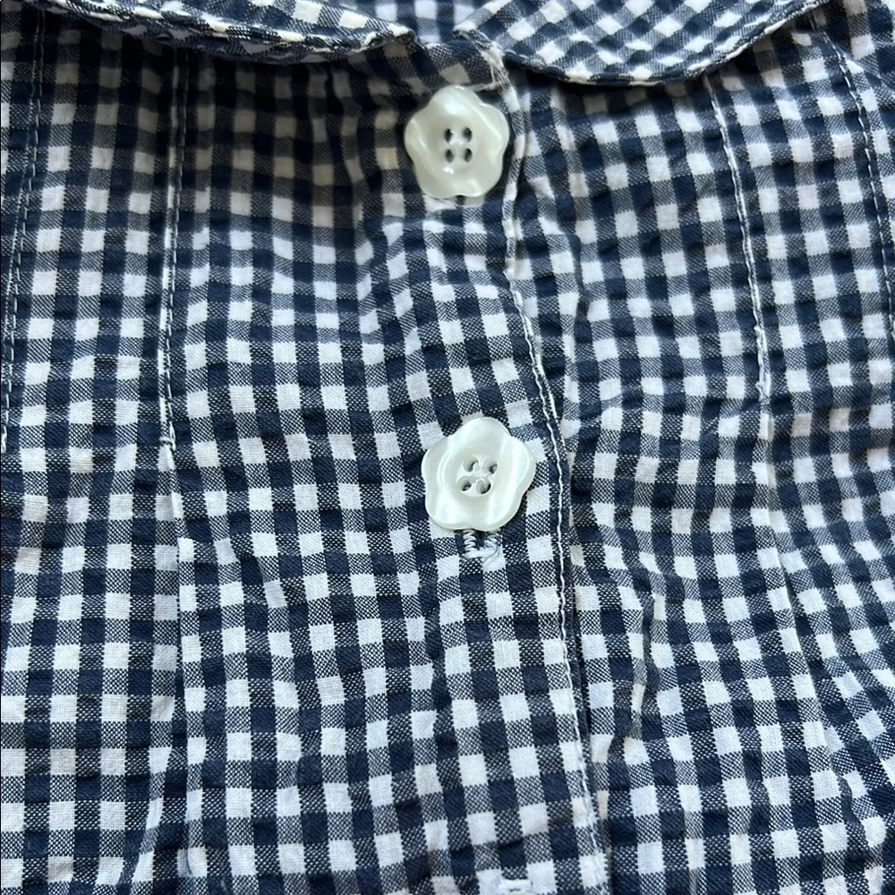 Hanna Andersson Blue and White Short Sleeve Tee - Picture 2 of 4